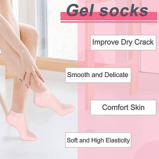 🔥Moisturizing Foot Mask Exfoliating Silicone Socks Beach Protective Socks